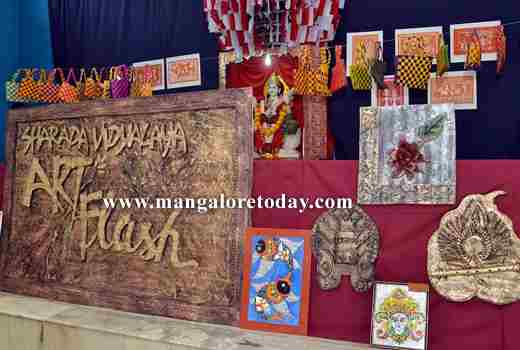 Sharada Vidyalaya students display creativity at “Art Flash” Expo 1